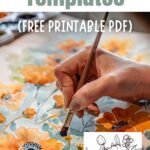 watercolor templates