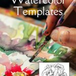 watercolor templates