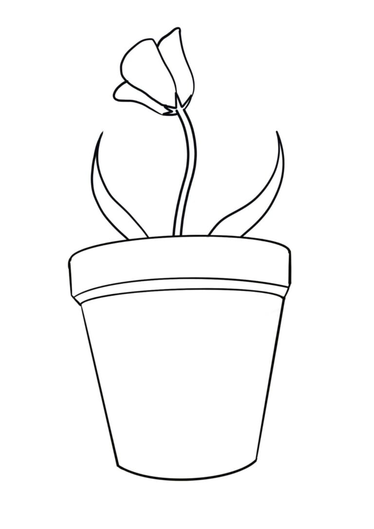 Flower Pot Template (2)