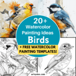 watercolor birds