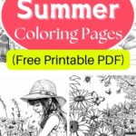 summer coloring pages