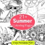 summer coloring pages