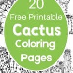 cactus coloring pages artsydee