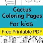 cactus coloring pages artsydee