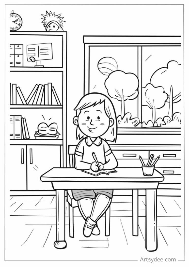 30+ Free Printable People Coloring Pages To Bring To Life 🎨 - Artsydee 