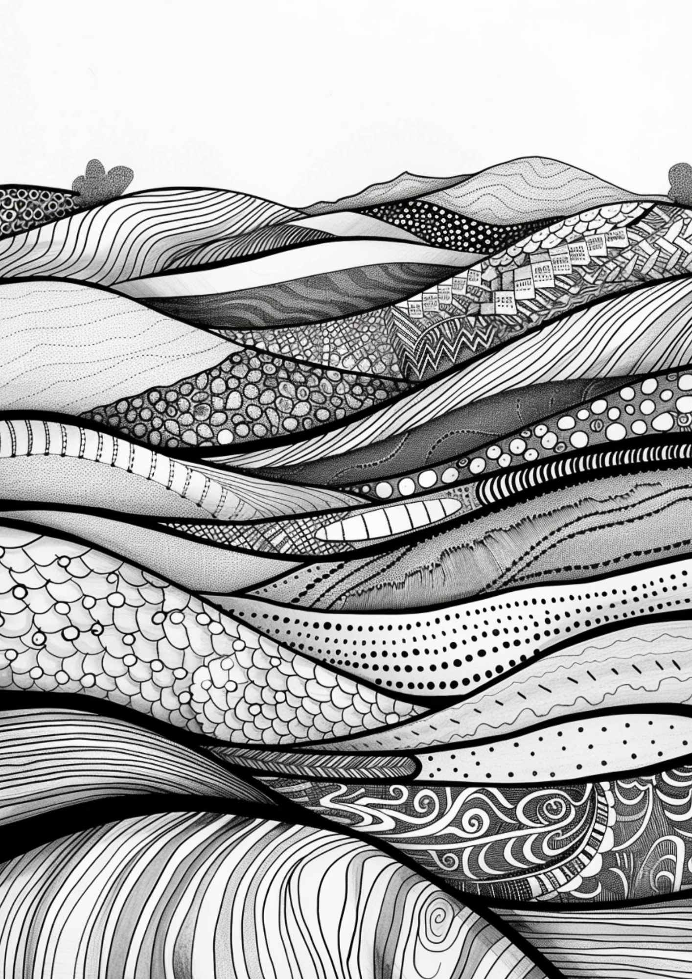 Zen Out & Doodle On: 70+ Zentangle-Inspired Landscape Ideas to Spark ...