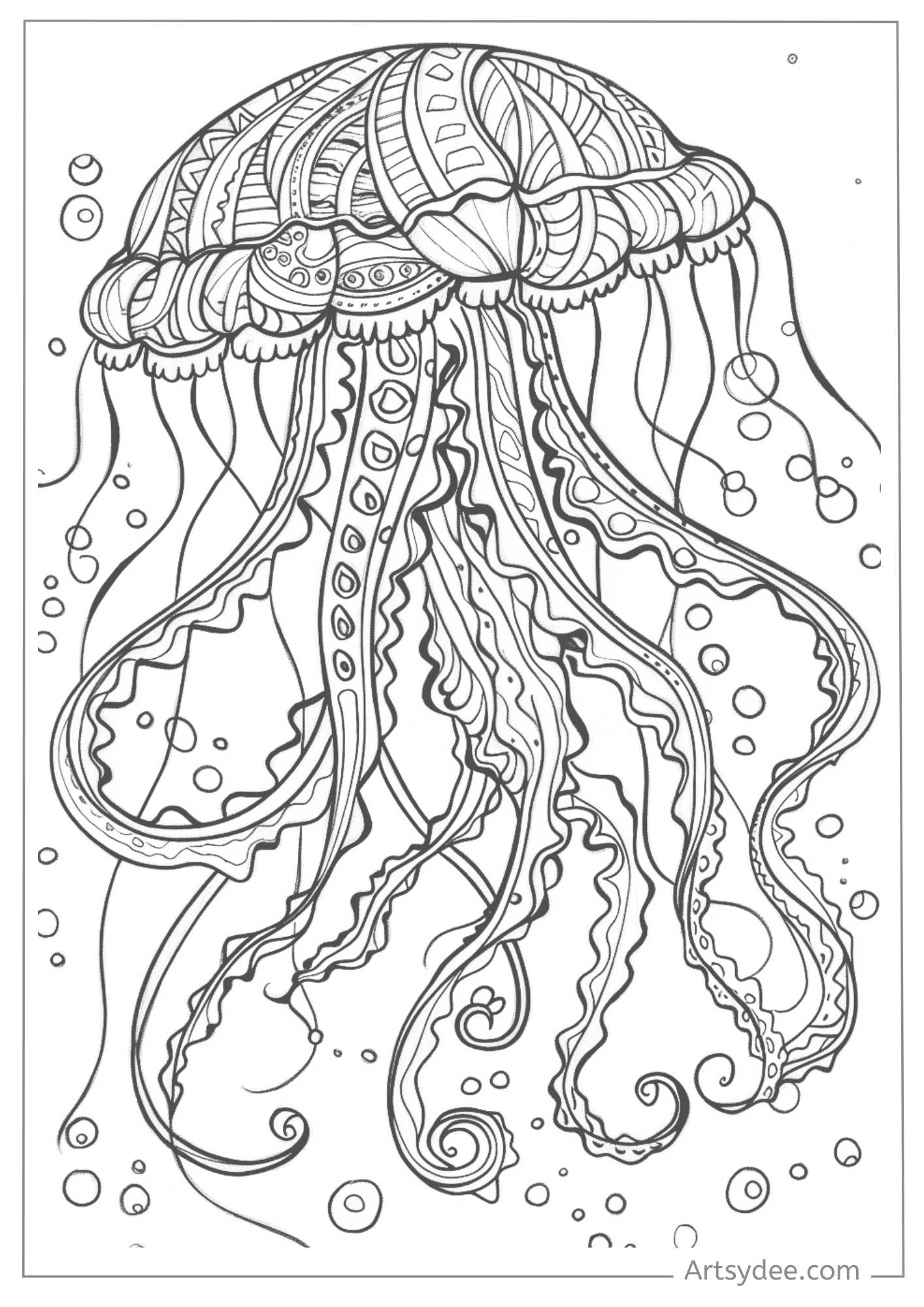 Obsessed with the Ocean? 🌊 Dive Into 30+ FREE Printable Ocean Coloring ...