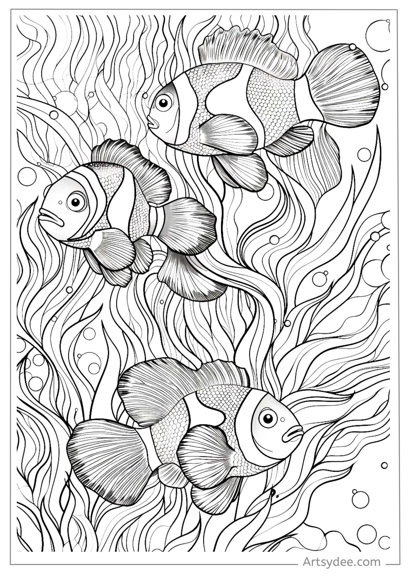 Obsessed with the Ocean? 🌊 Dive Into 30+ FREE Printable Ocean Coloring ...