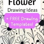 doodle art flowers drawing ideas Artsydee