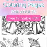 cupcake coloring pages pins