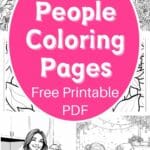 people coloring pages Artsydee