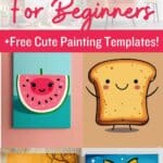 cute canvas painting ideas for beginners