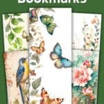 Free Printable Bookmarks watercolor bookmarks