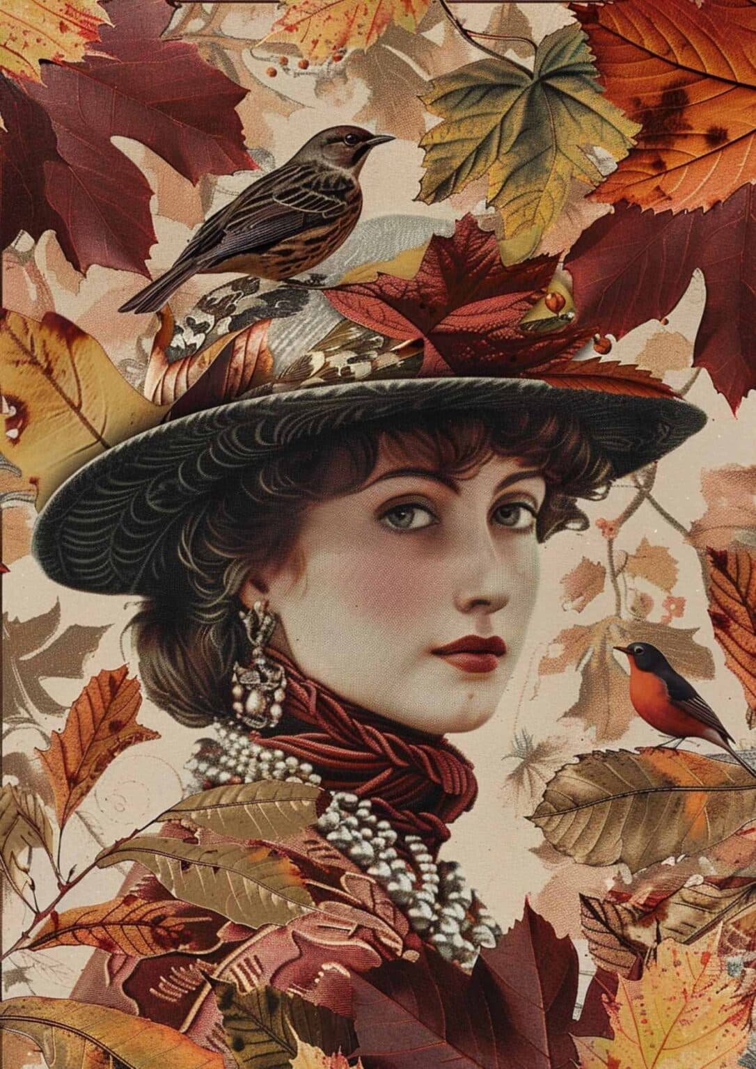 Vintage Fall Botanicals: 70+ FREE Printable Wall Art for Autumn Vibes ...