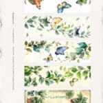 Free Printable Bookmarks watercolor bookmarks