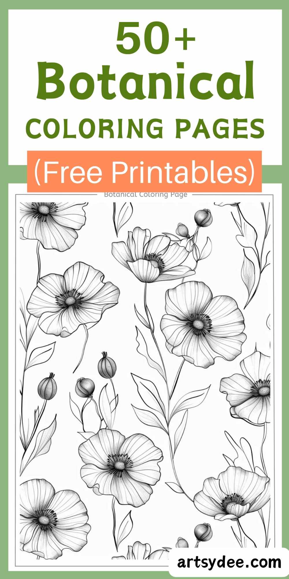 50-botanical-coloring-pages-your-free-ticket-to-a-colorful-garden-oasis-artsydee-drawing