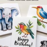 easy watercolor birthday cards