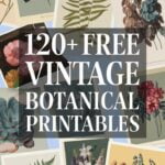 free vintage botanical printables