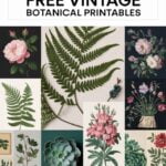 free vintage botanical printables