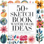 sketch book watercolor ideas