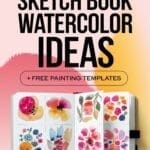 sketch book watercolor ideas