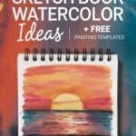 sketch book watercolor ideas