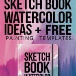 sketch book watercolor ideas